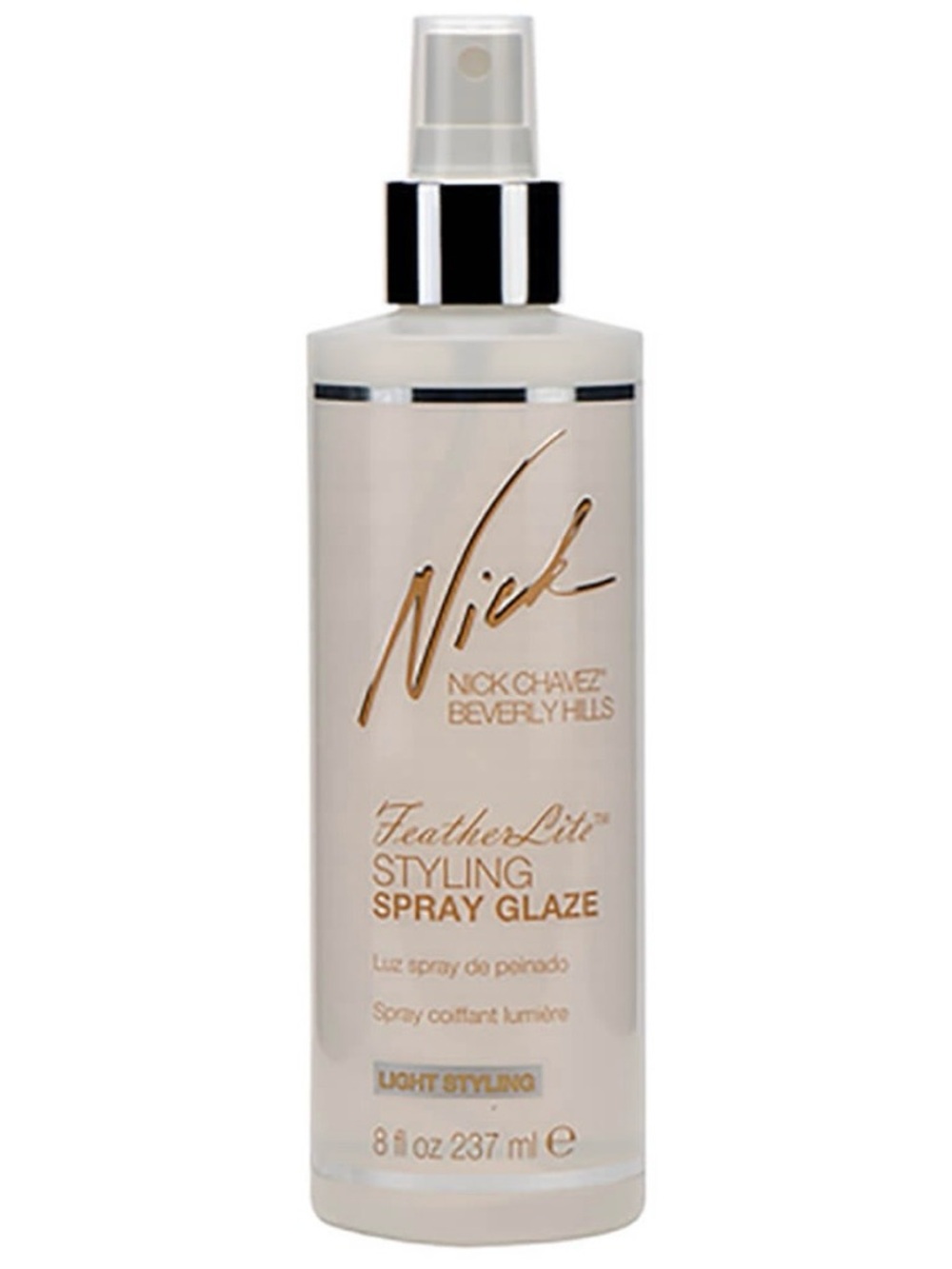 Nick Chavez FeatherLite Styling Spray Glaze 8 fl oz New